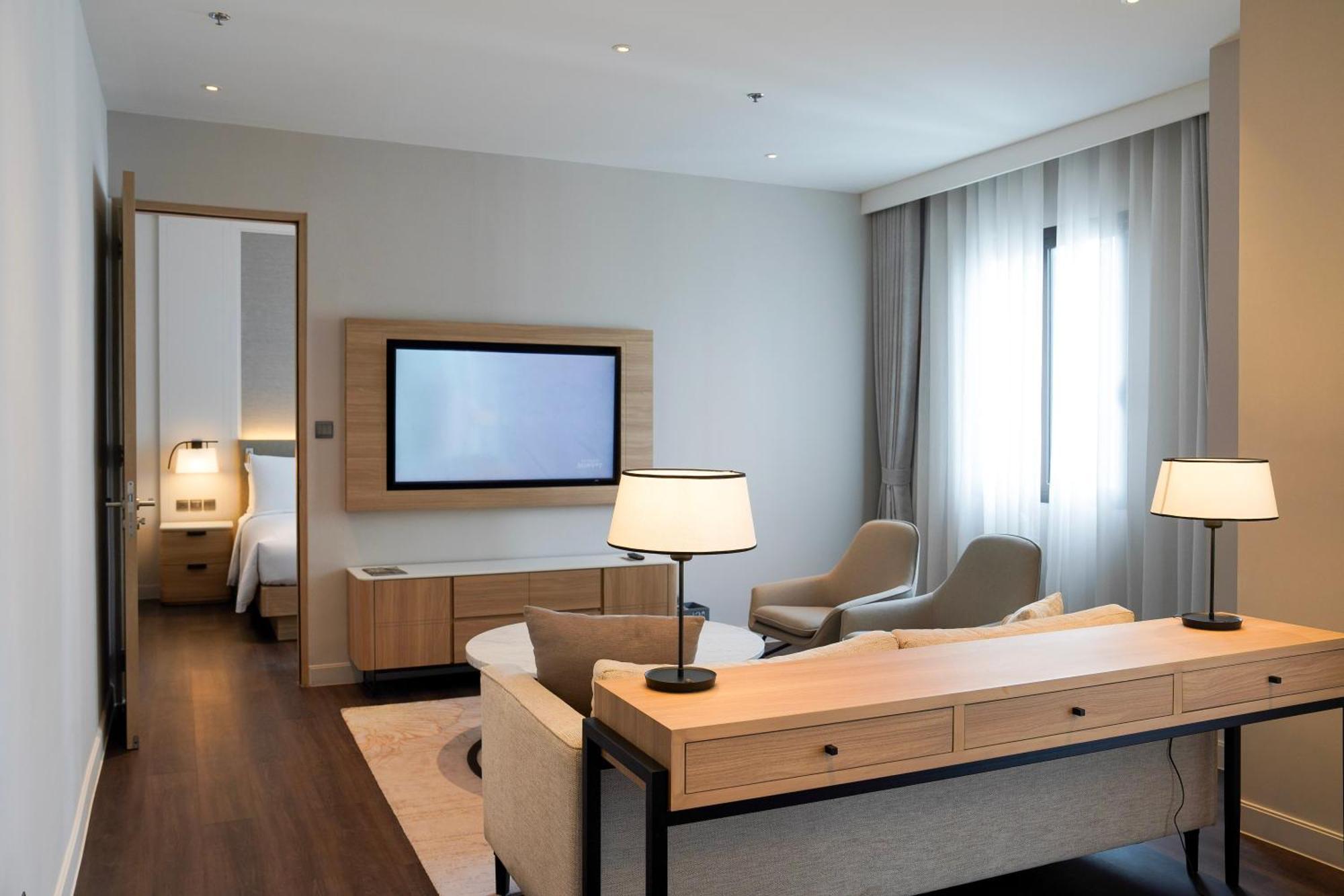 Marriott Executive Apartments Bangkok, Sukhumvit 101 Zewnętrze zdjęcie